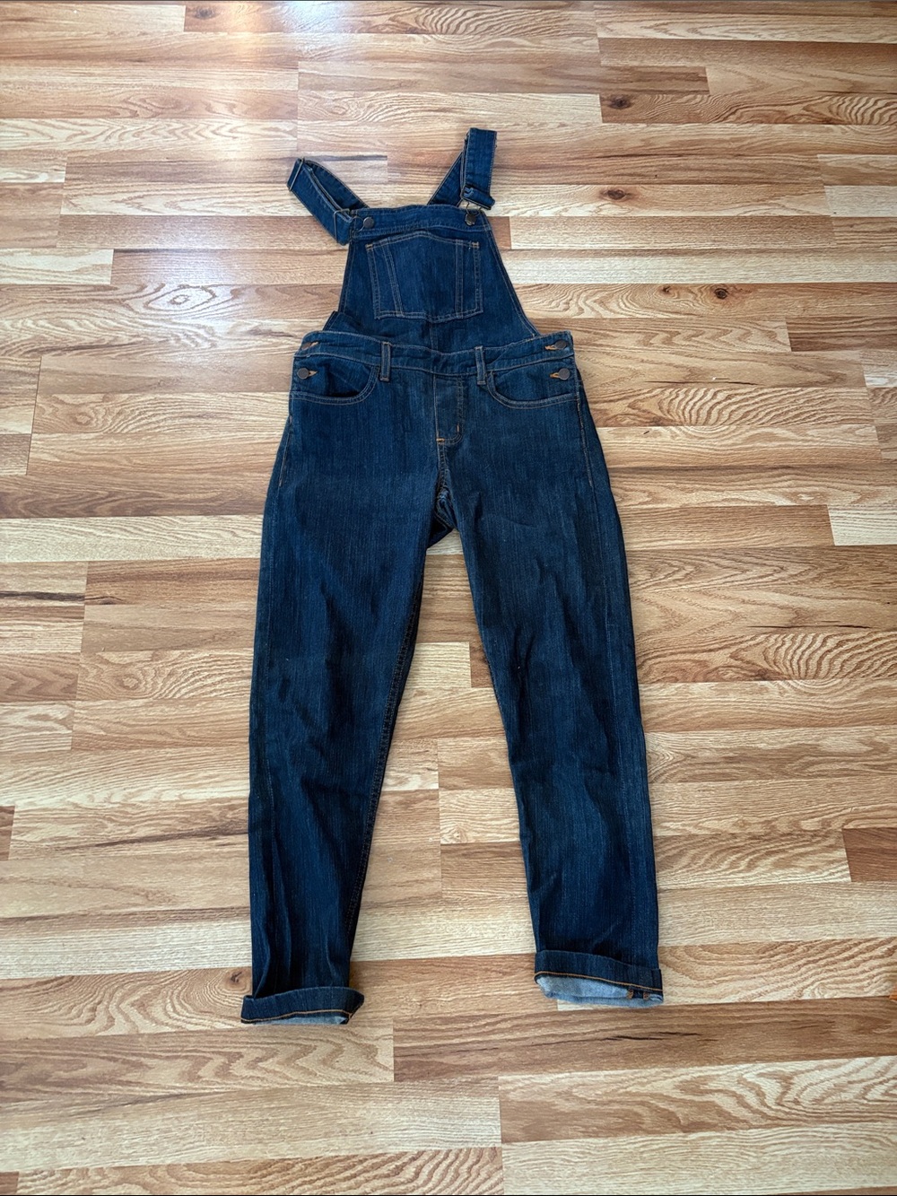 Kimes  Rare overalls Anna’s small Dark Wash Denim /Overalls make me a offer